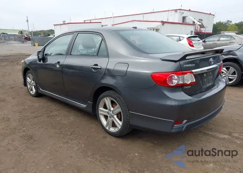 2013 Toyota Corolla S from USA, damaged, VIN 2T1BU4EE8DC015897